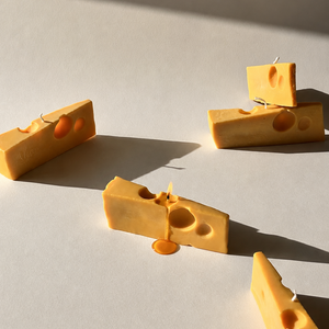 Swiss Cheese Candle