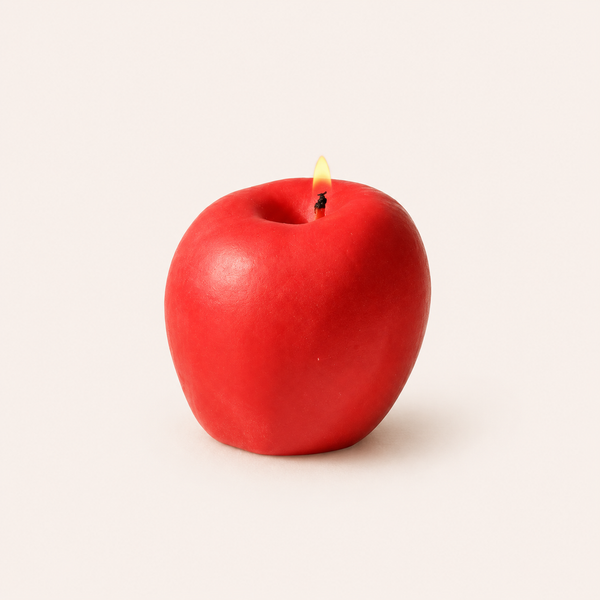 Apple Candle - Red