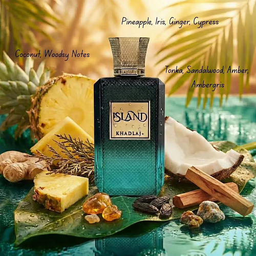 Khadlaj Island Extrait de Parfum 100ML