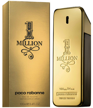 1 Million Rabanne 100ML  Men's Woody Spicy Fragrance