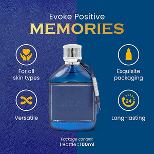DUMONT NITRO blue POUR HOMME EAU DE PARFUM 100ml Men's Woody Fragrance