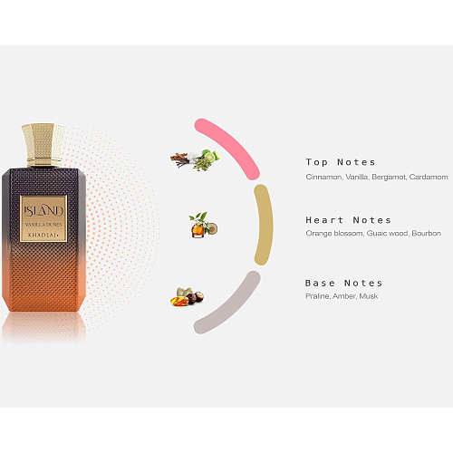 Khadlaj Island Vanilla Dunes Extrait de Parfum 100ML