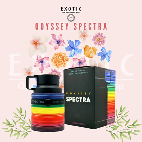 Armaf Odyssey Spectra Rainbow Edition for Unisex Eau De Parfum Spray 100ML