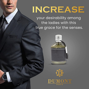 DUMONT NITRO black POUR HOMME EAU DE PARFUM 100ml Men's Fragrance
