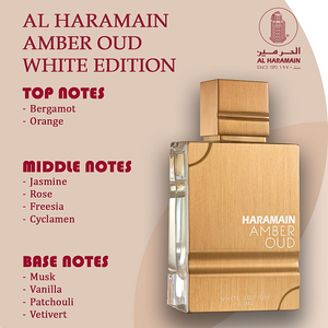 Al Haramain Amber Oud White Edition Eau de Parfum 100ML