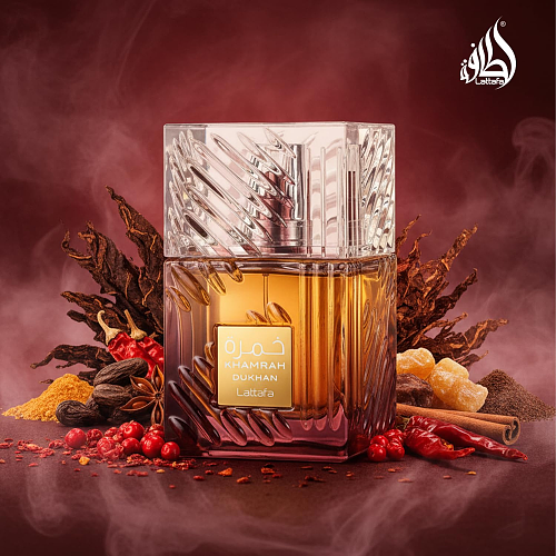 Lattafa KHAMRAH DUKHAN EAU DE PARFUM 100ml Men's and Women's Fragrance