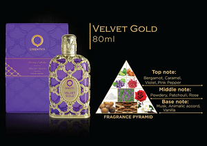 Orientica VELVET GOLD EAU DE PARFUM Luxury Collection 80ML