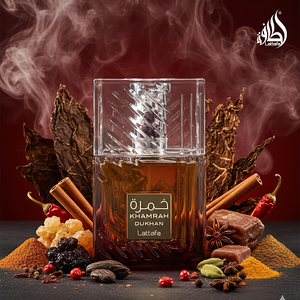Lattafa KHAMRAH DUKHAN EAU DE PARFUM 100ml Men's and Women's Fragrance