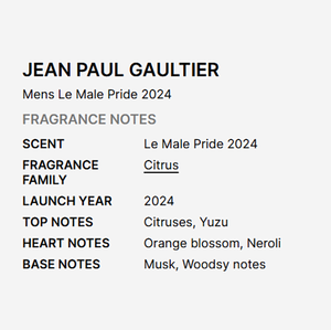 Jean Paul Gaultier Le Male Pride Edition 125ML