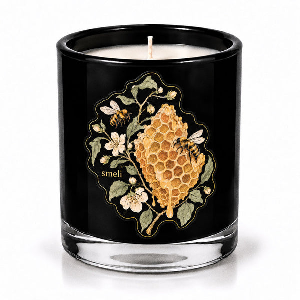 Smeli 9 Ounce Soy Wax Candle, Nectar