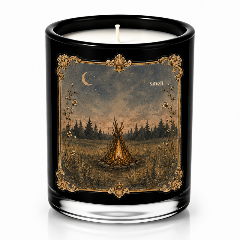Smeli 9 Ounce Soy Wax Candle, Mercy Candle
