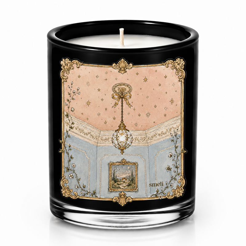 Smeli 9 Ounce Soy Wax Candle, Stardust Candle