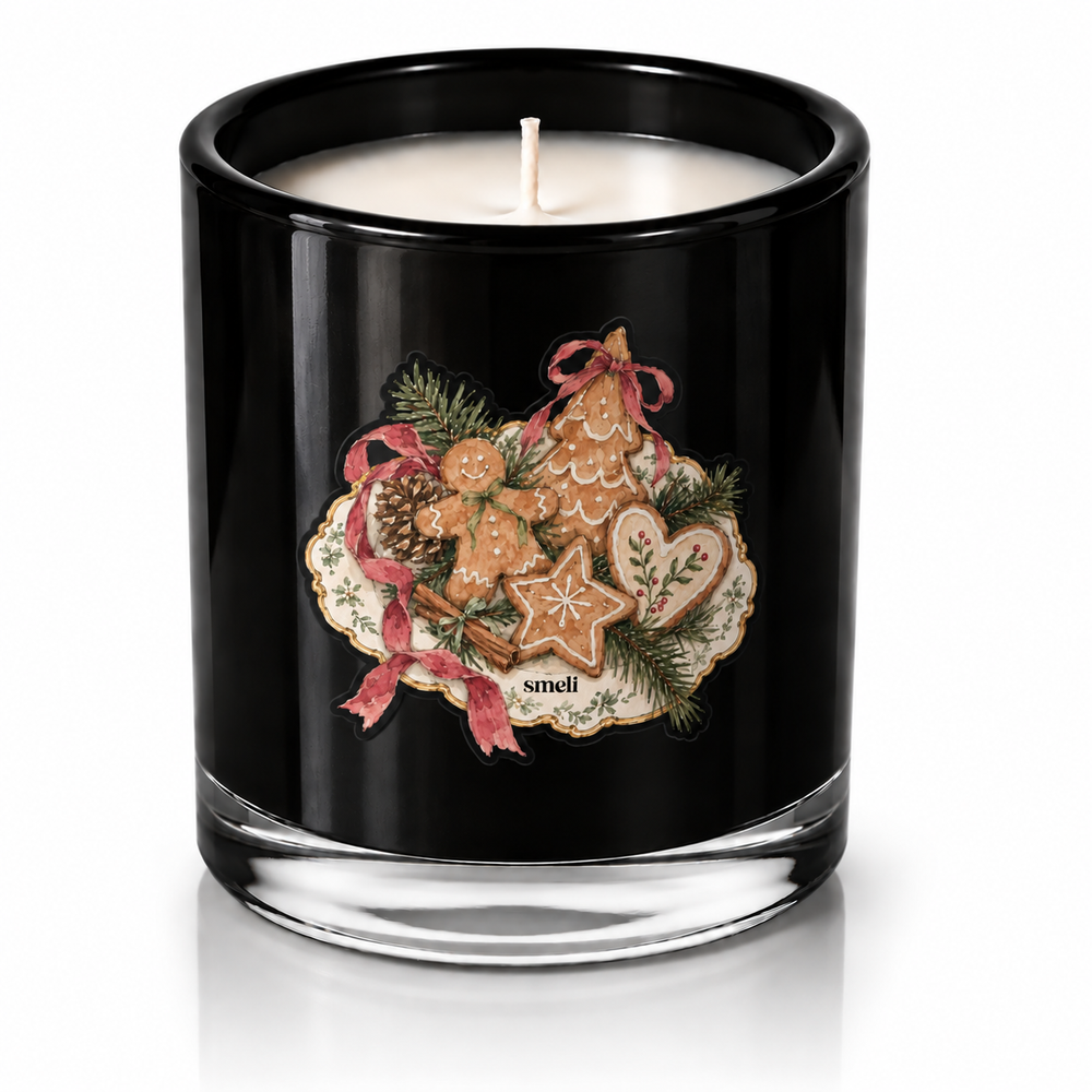 Smeli 9 Ounce Soy Wax Candle, Tidings Limited Edition