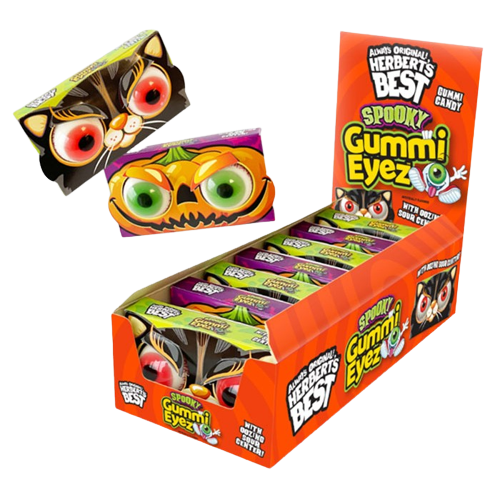 Herbert's Best Halloween Spooky Eyez, 1.3 Ounce Box - 7 Count Display Box