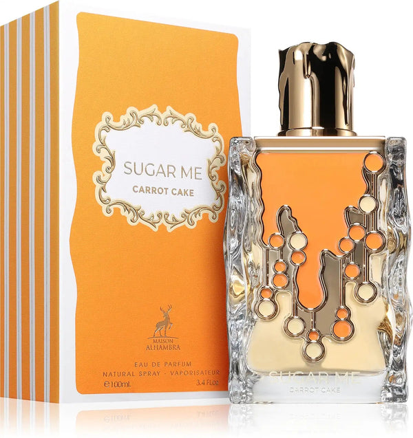 Maison Alhambra Sugar Me Carrot Cake Eau de Parfum Spray for Women, 100 ml