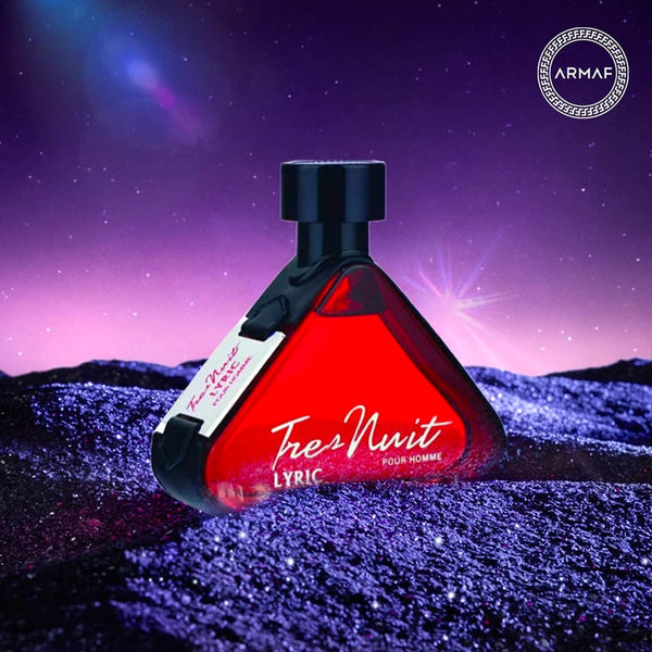 Armaf Tres Nuit Lyric Eau De Parfum for Men, 100 ml