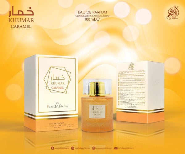 Wadi Al Khaleej Khumar Caramel Eau De Parfum Unisex Perfume, 100 ml