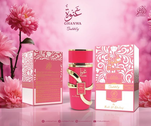 Wadi Al Khaleej Ghanwa Bubbly Eau De Parfum for Women, 100 ml