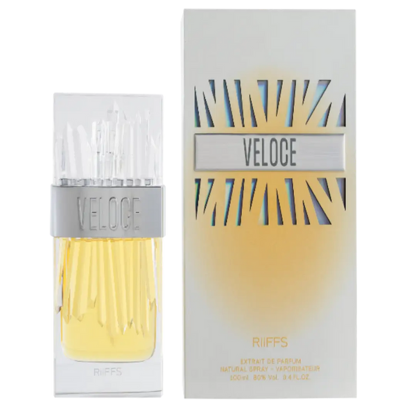 Riiffs Veloce Extrait de Parfum Perfume Spray Unisex Perfume, 100 ml