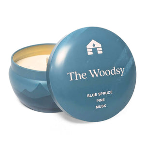 Scented Candle Tins - Non-Toxic Coconut Wax - Aromática 8 oz